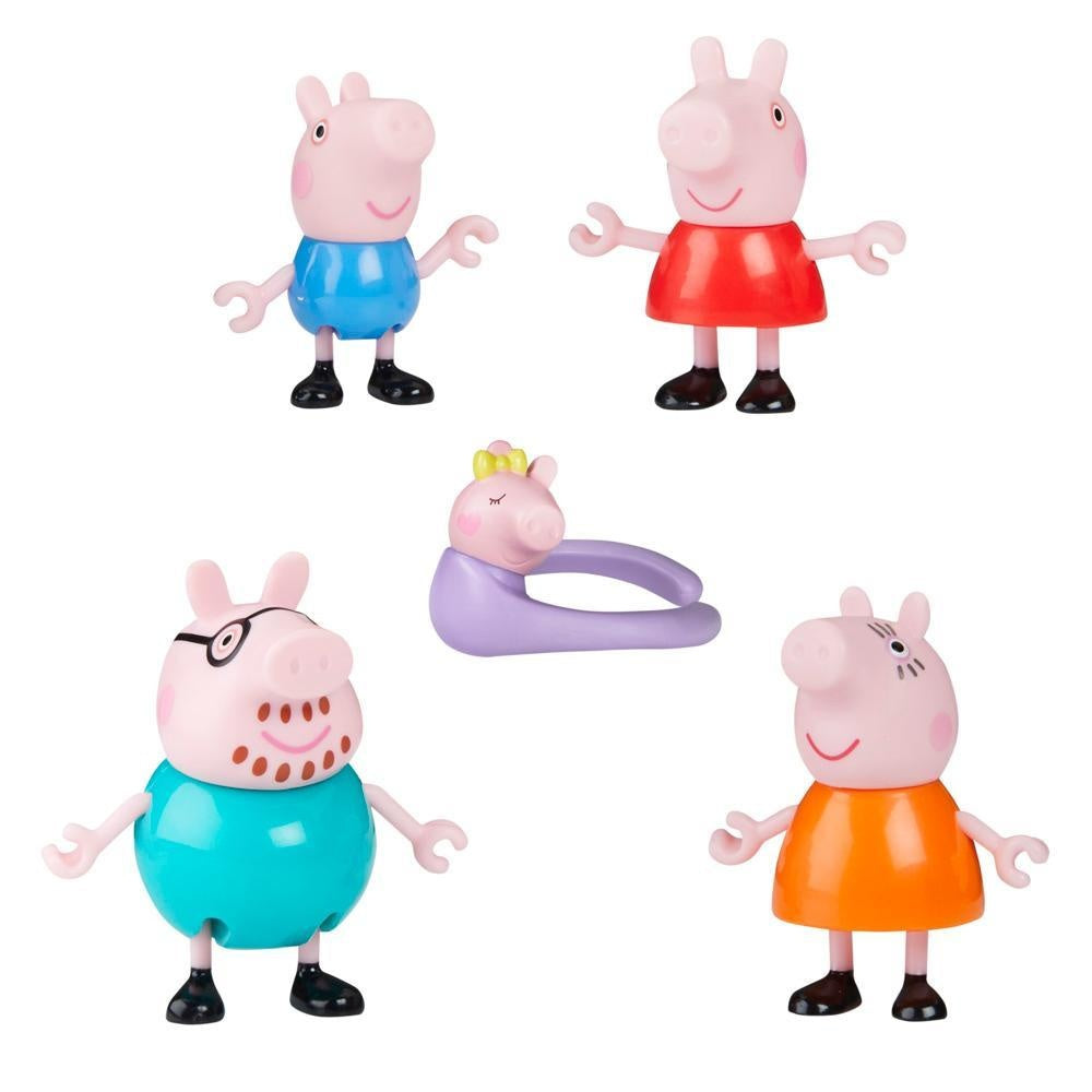 Peppa Peppas Family Pack Playset