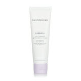 Purifying BareMinerals Poreless Clay Cleanser, 120ml, targets pores with prebiotics and exfoliating superfruits for smooth skin.