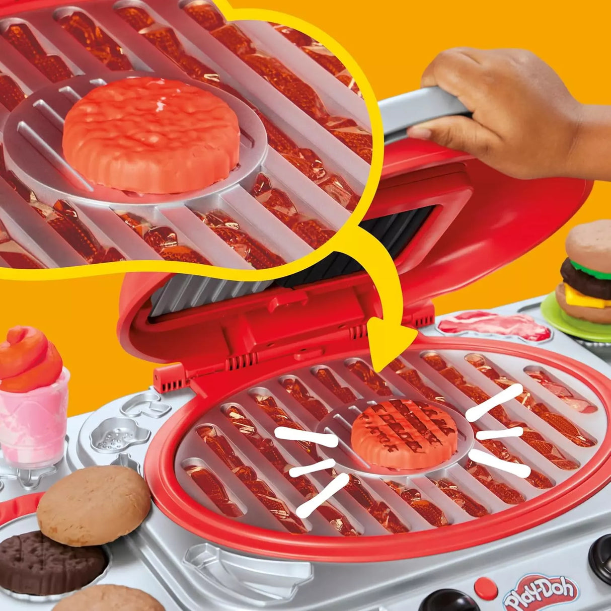 Play-Doh Sizzlin Grill Playset