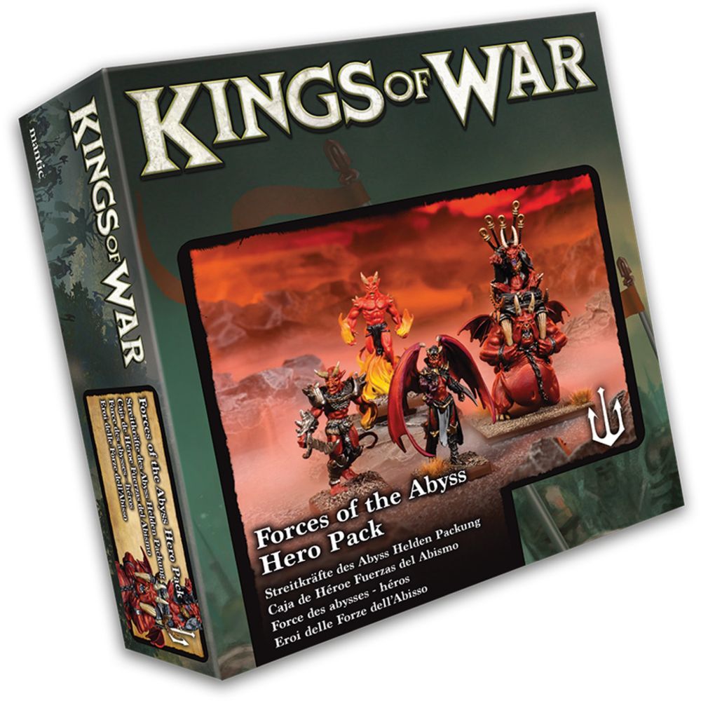 Kings of War - Forces of the Abyss - Hero Pack