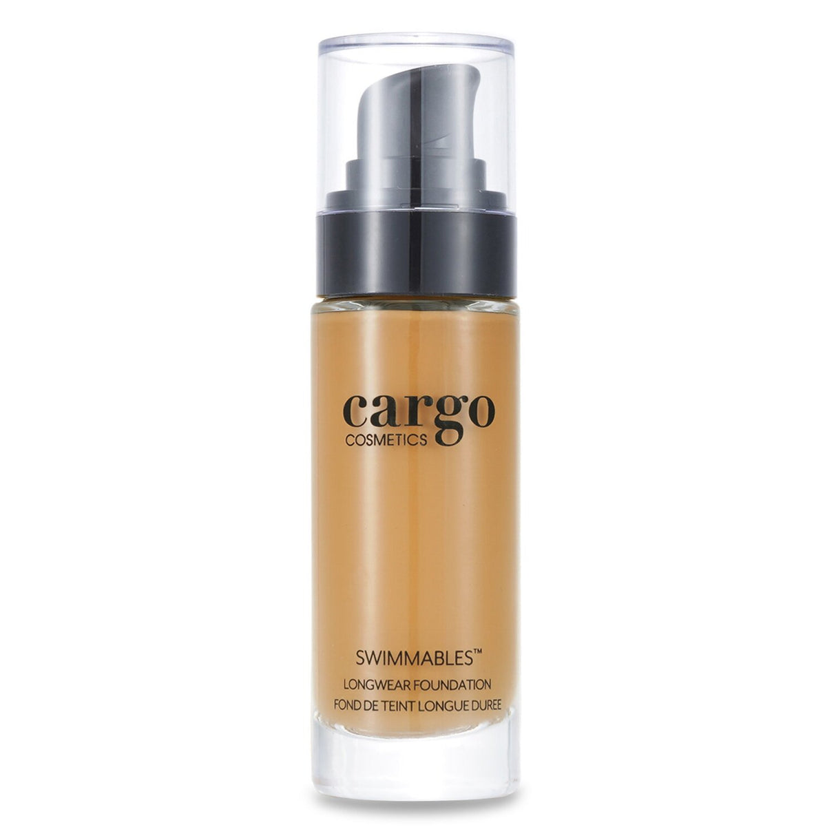 Cargo Swimmables Longwear Foundation #50 in 30ml; ultra-fluid, waterproof formula for a flawless, youthfully radiant complexion.