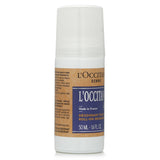 L'Occitane 48H Roll-On Deodorant for men, alcohol-free, with a herbaceous fragrance for all-day freshness.