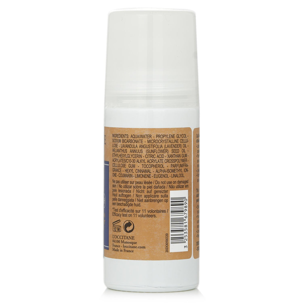 Alcohol-free roll-on deodorant for men, offering 48-hour protection with a fresh herbaceous scent.