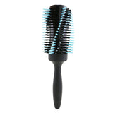 Wet Brush Smooth & Shine Round Brush for fine to medium hair, featuring ultra-soft bristles for tangles and frizz reduction.