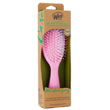 Eco-friendly Wet Brush infused with Watermelon Oil, featuring soft bristles for shine and scalp massage, perfect for all hair types.