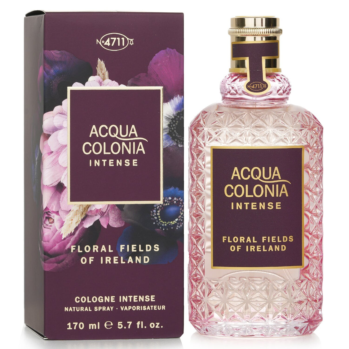 Floral unisex cologne with notes of mandarin, mimosa, and sandalwood, capturing the essence of Ireland's countryside.