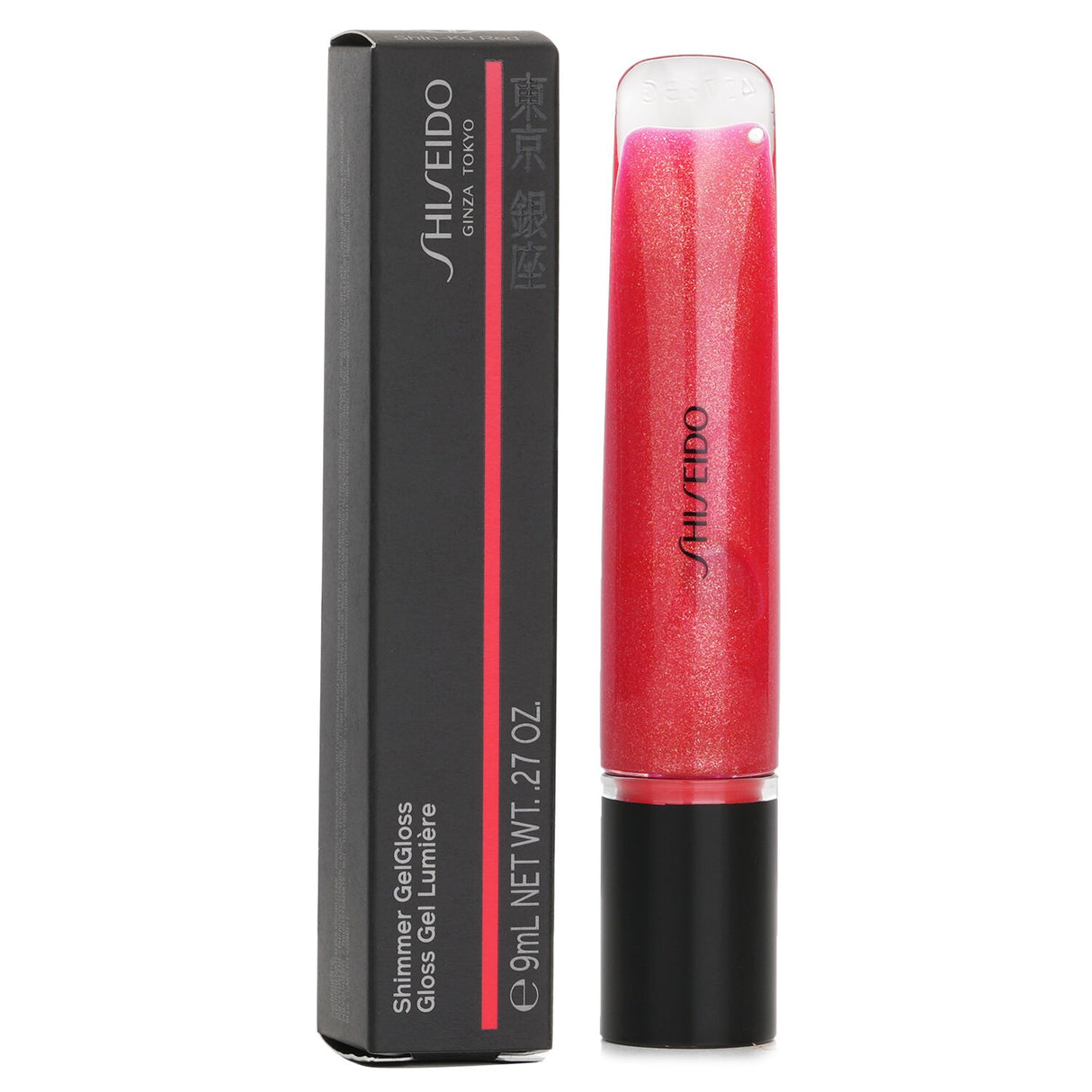 Shiseido Shimmer Gel Gloss - # 07 Shin-Ku Red 9ml/0.27oz