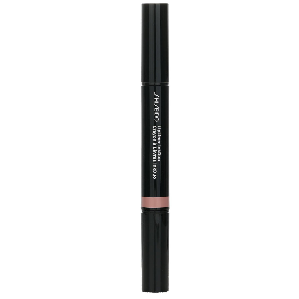 Shiseido LipLiner InkDuo in #01 Bare, featuring a primer for hydration and a long-lasting liner for defined lips.