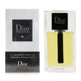 Sleek 100ml bottle of Dior Homme Eau De Toilette, an aromatic woody fragrance for confident modern men.