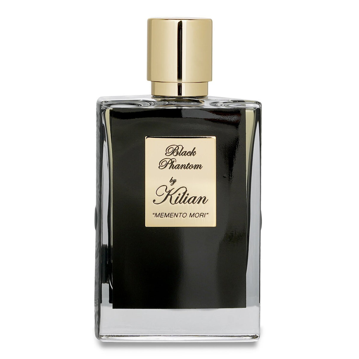 Kilian Black Phantom Eau De Parfum in 50ml: a warm, woodsy fragrance with notes of rum, dark chocolate, and sandalwood.