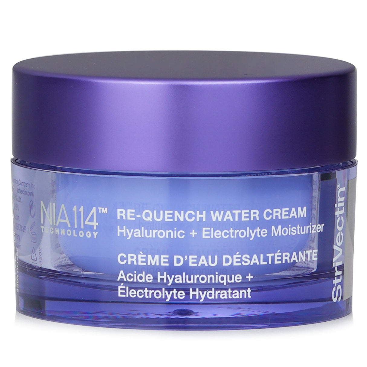 Lightweight, oil-free water cream with hyaluronic acid for deep hydration and a dewy, glowing complexion.