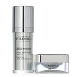 Filorga Supreme Skin Quality Set with NCEF-Intensive Serum and NCEF-Reverse Cream for anti-aging and revitalized skin.