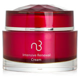 Natural Beauty Intensive Renewal Cream in a 50g jar, enriched with Magnolia, Marine Collagen, and Pearl Extracts for youthful skin.