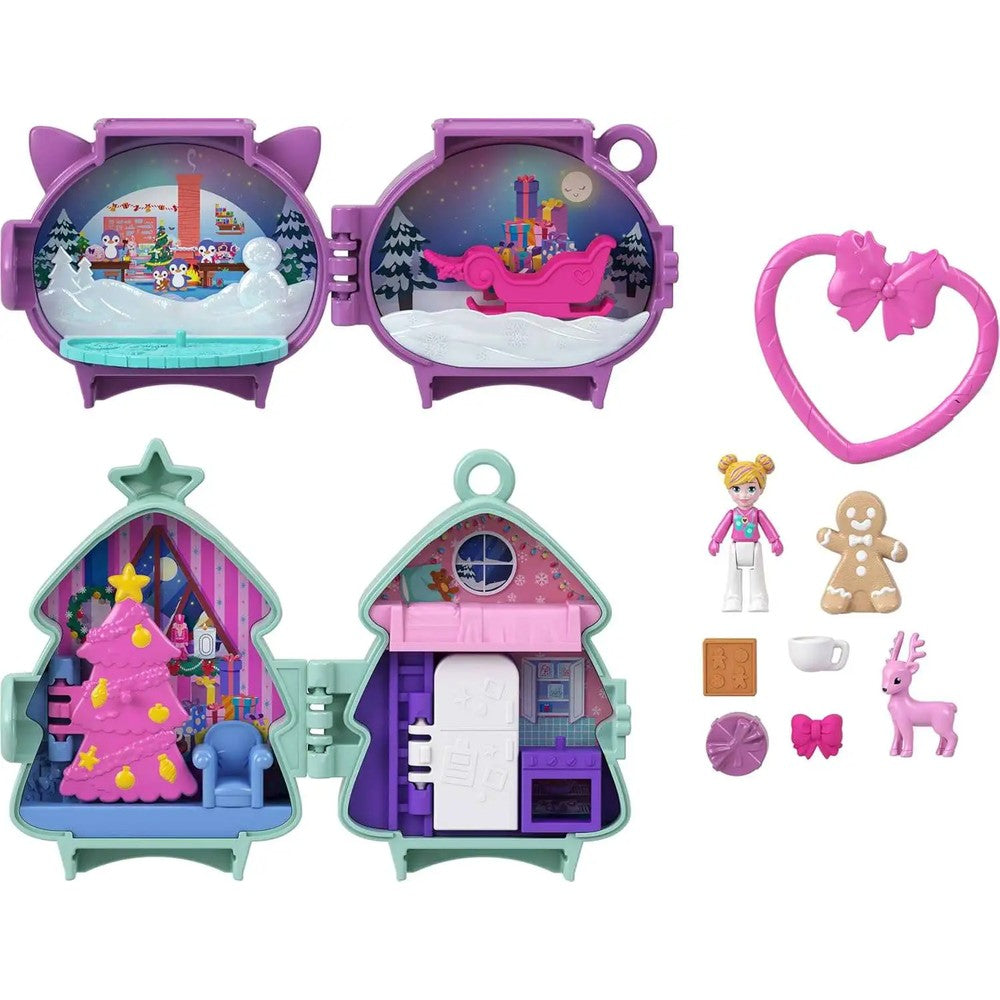 Polly Pocket - Holiday Compact 2 Pack