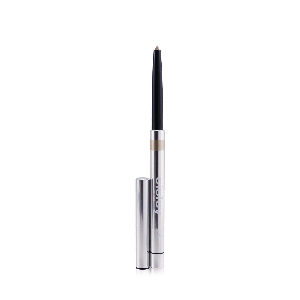 Waterproof retractable eyeliner in #9 Sparkling Pearl, with a creamy glide and nourishing ingredients for flawless, lasting looks.