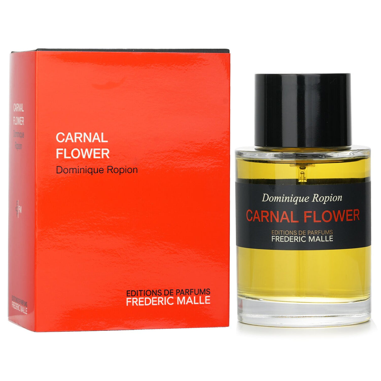 Frederic Malle Carnal Flower Eau De Parfum: unisex floral fragrance with bergamot, jasmine, and coconut notes in a 100ml spray.