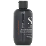 Lightweight hair restructure concentrate for damaged types, enriched with Argan stem cells for nourishment and shine.