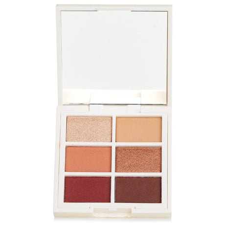 ILIA Necessary Eyeshadow Palette in Warm Nude with six silky shades for versatile, long-lasting looks, vegan and cruelty-free.