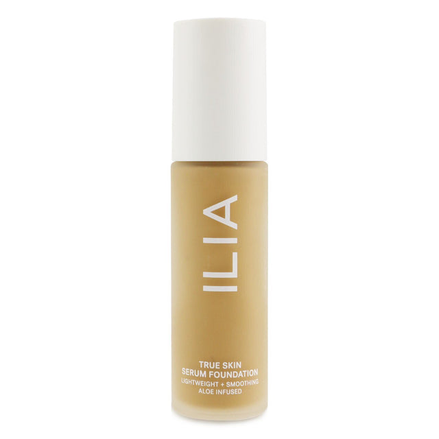 ILIA True Skin Serum Foundation #SF8.5 Bedarra, a weightless, nourishing formula for a natural, luminous complexion.