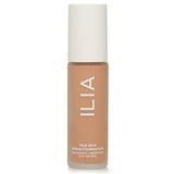 ILIA True Skin Serum Foundation in #SF9 Maraca, a vegan, lightweight formula for a natural, luminous complexion.