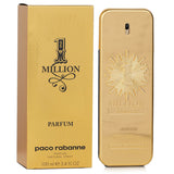 Paco Rabanne One Million Parfum Eau De Parfum Spray in a 100ml bottle, luxurious leather fragrance for modern men.