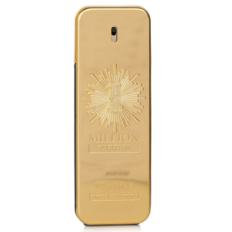 Paco Rabanne One Million Parfum 100ml features a luxury leather scent with fresh notes, amber woods, and solar leather accords.