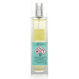 Luxurious 100ml room spray infused with Mediterranean scents of myrtle, rosemary, and prickly pears for a refreshing ambiance.