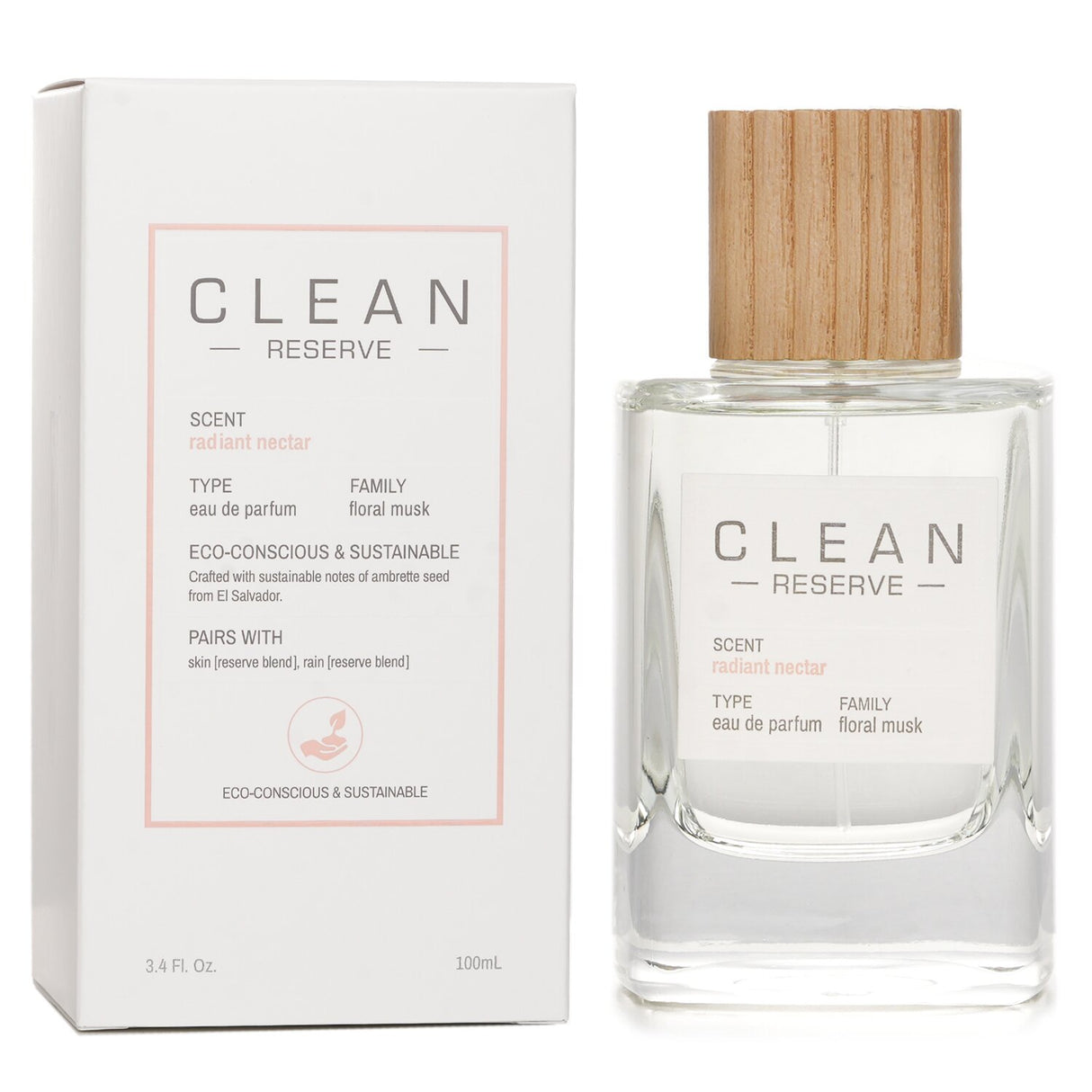 Clean Radiant Nectar (Reserve) Eau De Parfum Spray 100ml/3.4oz
