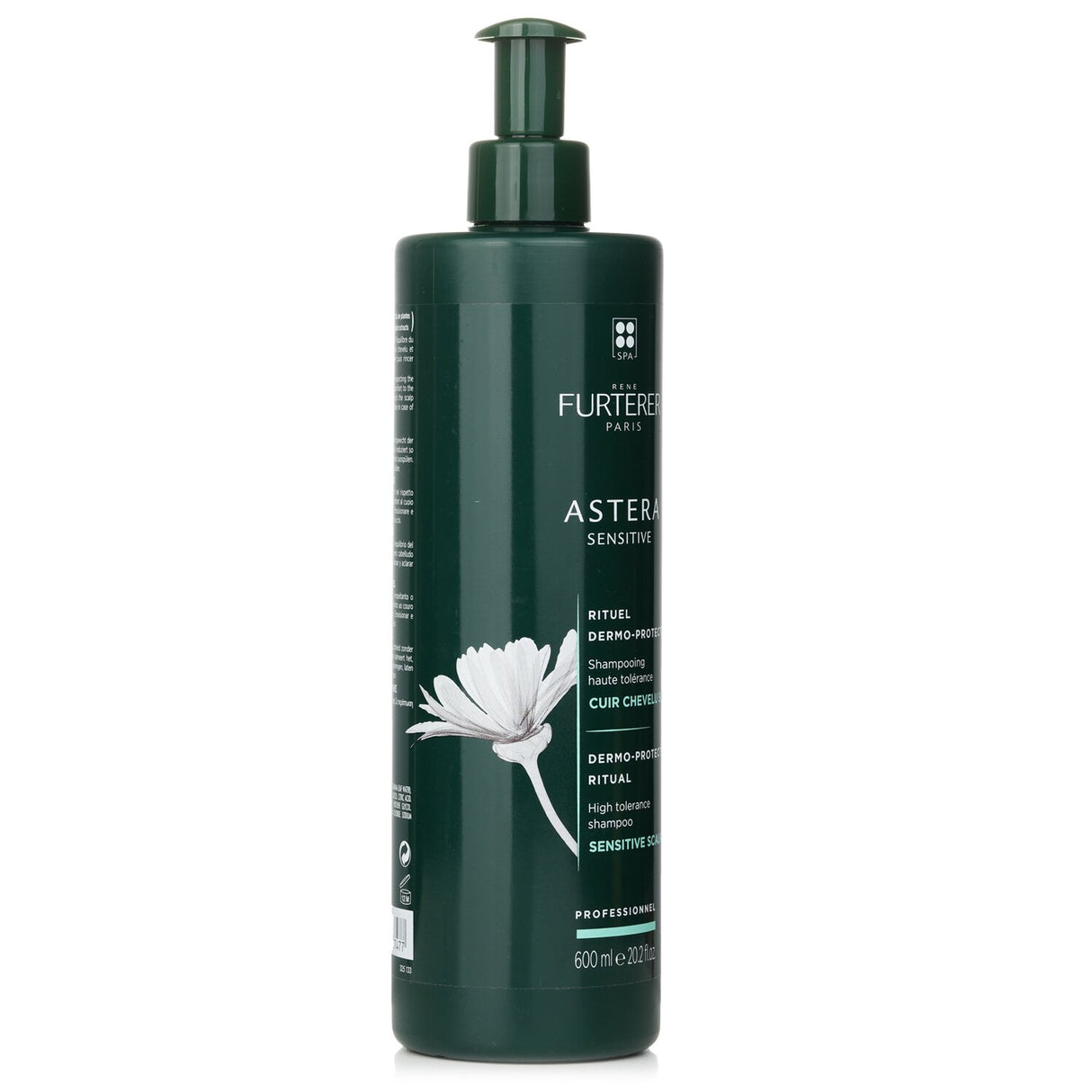 Gentle shampoo for sensitive scalps, enriched with natural ingredients for soothing, protective cleansing.