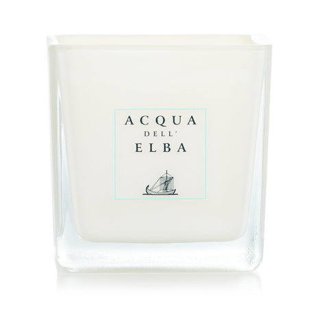 Luxurious Acqua Dell'Elba scented candle with a soothing aroma, 180g size, perfect for creating a tranquil ambiance.