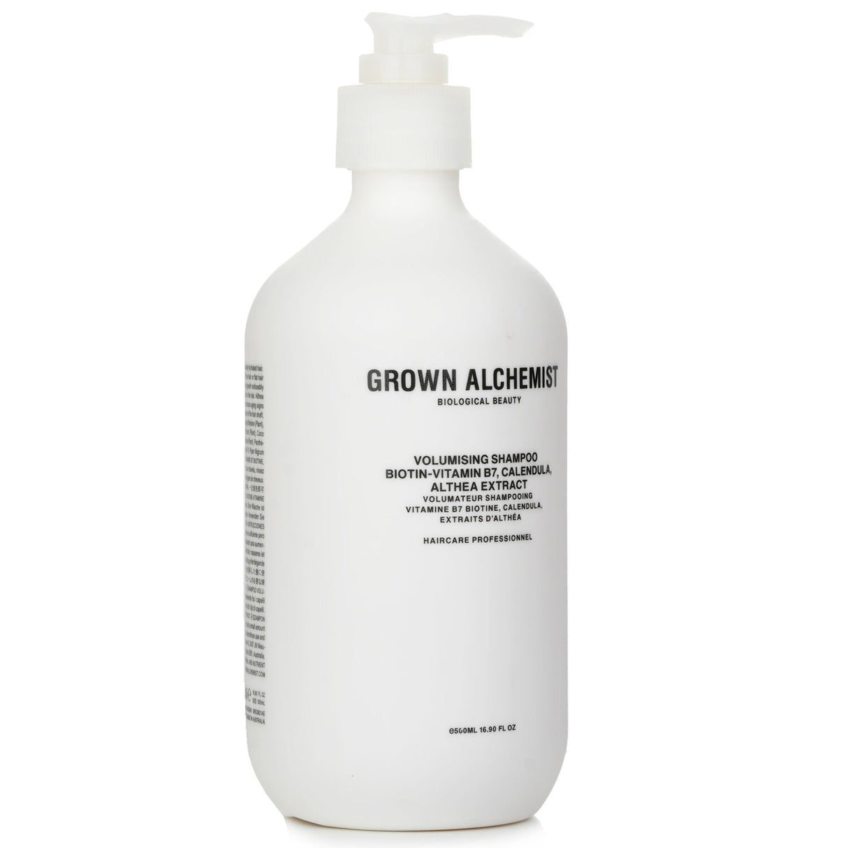 Volumising shampoo for fine hair, enriched with Biotin and Calendula for added volume, thickness, and healthy shine.