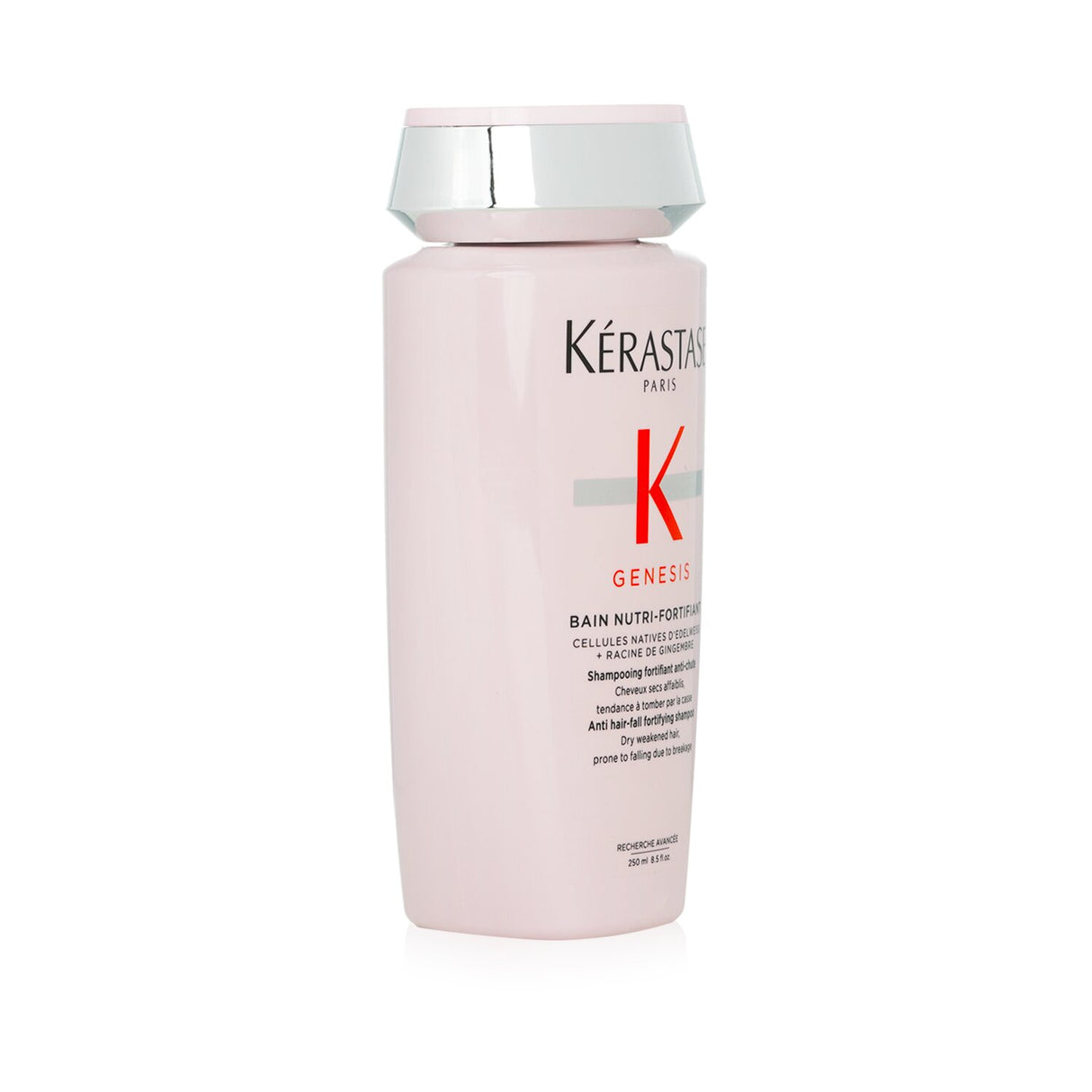 Kerastase Genesis Bain Nutri-Fortifiant Shampoo for dry hair, fortifies and hydrates to reduce breakage and hair-fall.