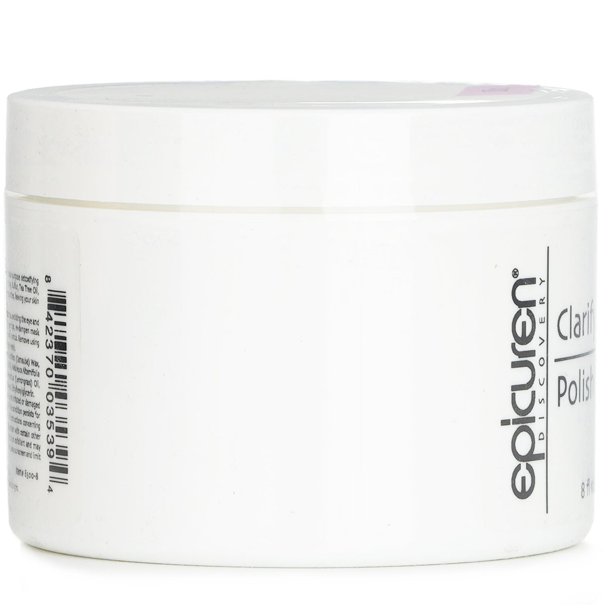 Epicuren Clarify Polishing Mask: Detoxifying dual mask and scrub for normal, oily, and congested skin with natural exfoliants.