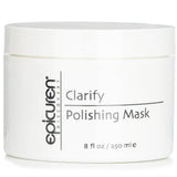 Epicuren Clarify Polishing Mask in 250ml, formulated with clay and Tea Tree Oil to detoxify and refine oily, blemish-prone skin.