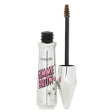 Benefit Gimme Brow+ Volumizing Fiber Gel in #2 Warm Golden Blonde, enhances brows with water-resistant, buildable formula and tapered brush.