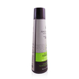 Nourishing vegan conditioner for medium to coarse hair, enriched with omega oils for hydration and color retention.