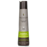 Ultra-rich vegan shampoo for coarse to coiled hair, infused with Macadamia and Argan oils for hydration and repair.