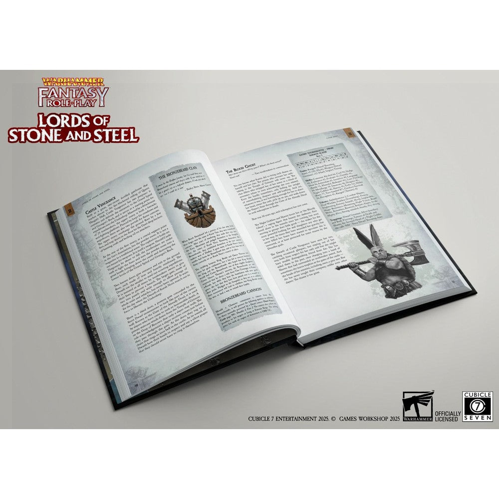 Warhammer Fantasy Roleplay Lords of Stone and Steel