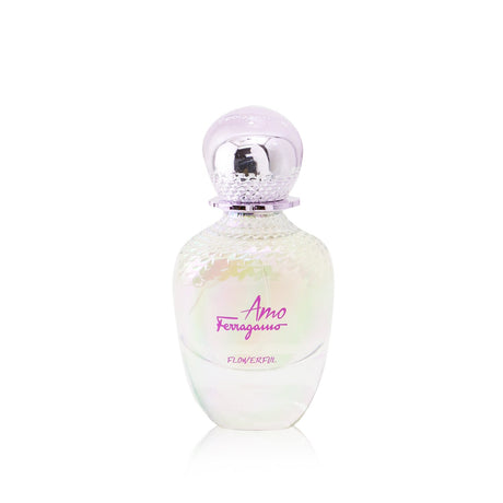 Salvatore Ferragamo Amo Ferragamo Flowerful Eau De Toilette 50ml, a vibrant floral fruity fragrance for women, perfect for spring and summer.