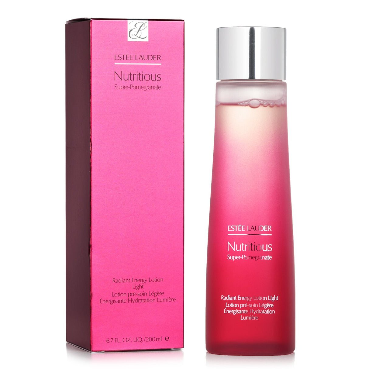 Lightweight facial lotion featuring super-pomegranate complex for hydration, detoxification, and a radiant glow.