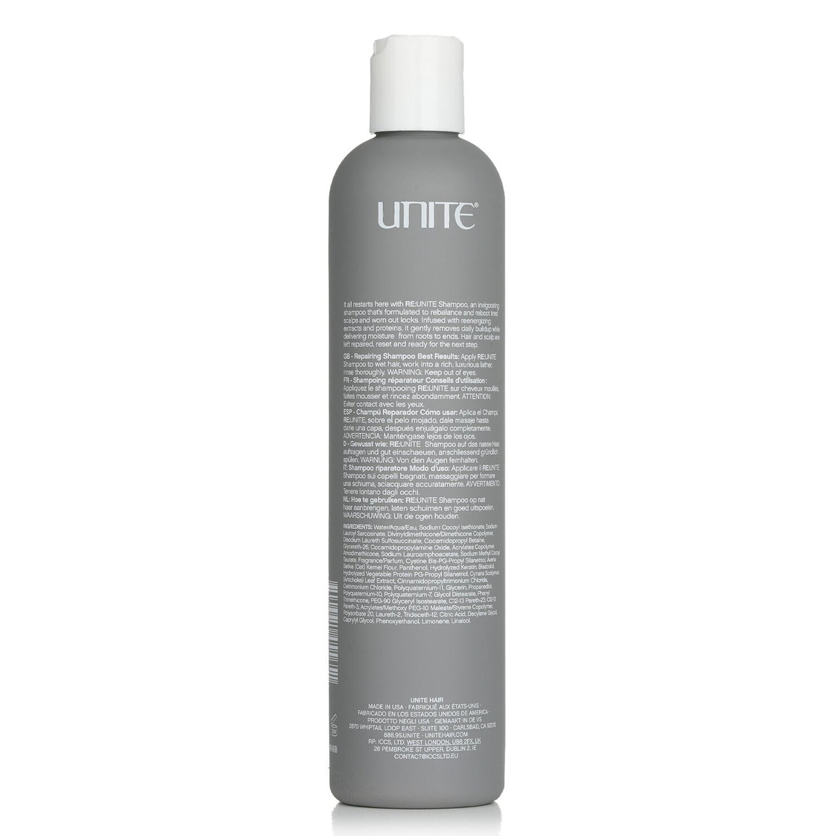 Revitalizing 300ml shampoo for color-treated hair, restoring shine and strength while removing buildup and repairing damage.