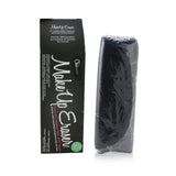 Eco-friendly Chic Black makeup remover cloth with dual sides for gentle makeup removal and skin exfoliation.