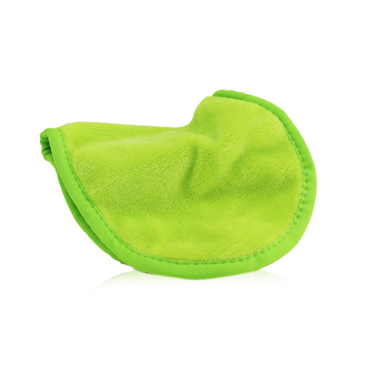 Reusable Neon Green MakeUp Eraser Cloth, designed for effective makeup removal and gentle exfoliation. Safe for all skin types.