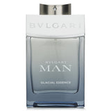 Bvlgari Man Glacial Essence Eau De Parfum, 100ml, showcases fresh, spicy notes for the modern, sophisticated gentleman.