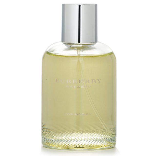 Burberry Weekend Eau De Parfum for Women, 100ml; a floral fragrance with tangerine, rose, and cedar notes for all occasions.