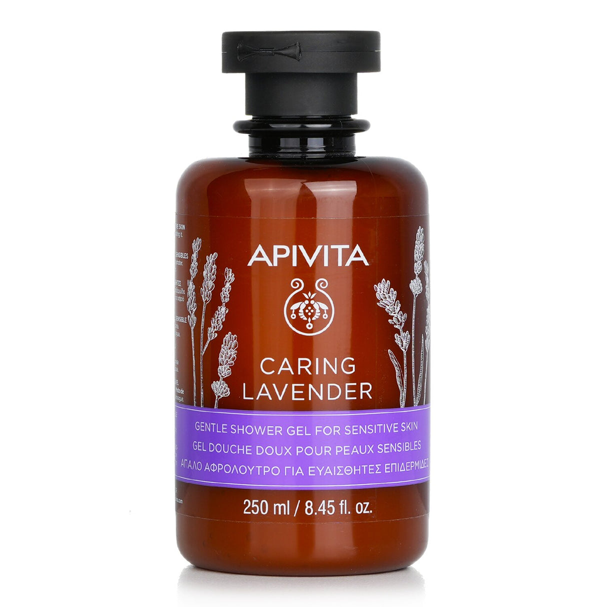 Apivita - Caring Lavender Gentle Shower Gel For Sensitive Skin  - 250ml/8.45oz