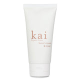 Luxurious Kai Rose Hand Cream in a 59ml tube, enriched with shea butter, aloe vera, and fragrance for soft, hydrated hands.