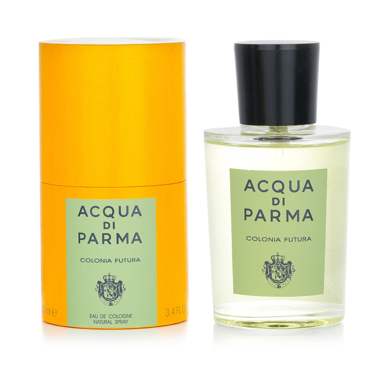 Refreshing Acqua Di Parma Colonia Futura Eau De Cologne in 100ml, featuring citrus notes perfect for all genders and warm days.