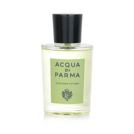 Acqua Di Parma Colonia Futura Eau De Cologne Spray in a 100ml bottle, showcasing citrus, herbal, and earthy notes for refreshing elegance.