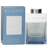 Bvlgari Man Glacial Essence Eau De Parfum, a fresh and warm fragrance for men, 60ml, perfect for any occasion.